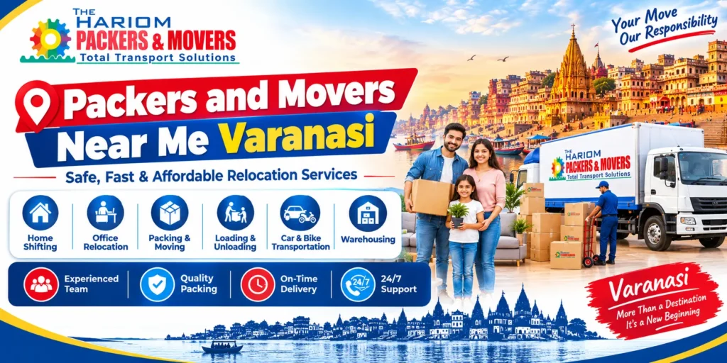 Packers and Movers Near Me Varanasi